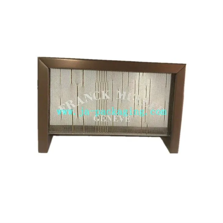 Brass Metal LOGO Plate For Watch Display